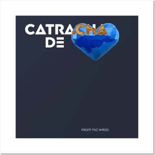 catracha de corazón Posters and Art